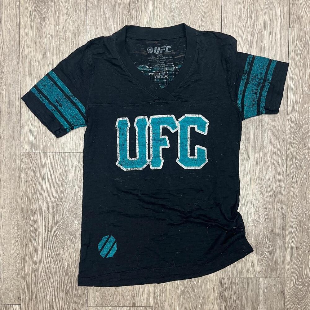 UFC Las Vegas 93 black & blue cotton small